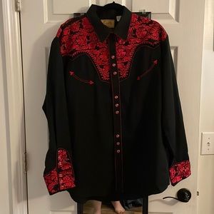 Scully men’s western dress shirt